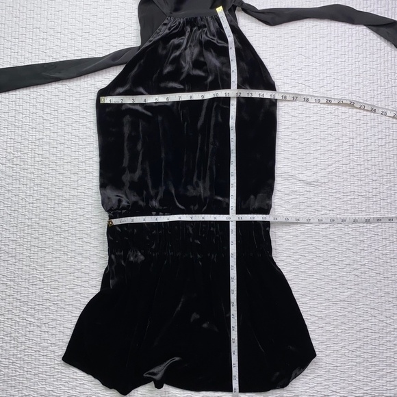 Ramy Brook Paige Velvet Dress Size Small EUC - Picture 7 of 12
